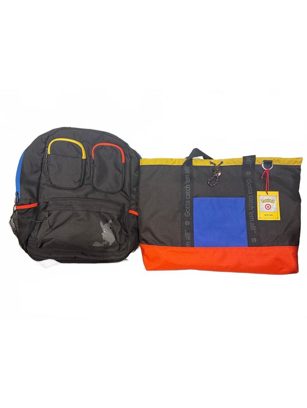 Adventure Backpack & Adventure Tote - Pokémon x Target EXLUSIVE COLLECTION